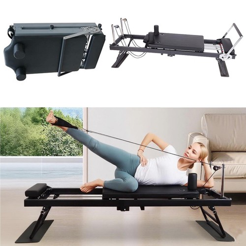 Pilates reformer stretch - pilates,