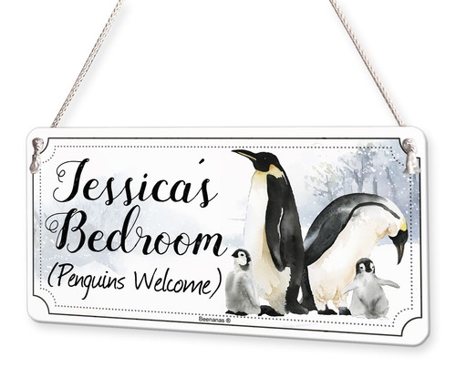 Penguins welcome personalised - penguins,