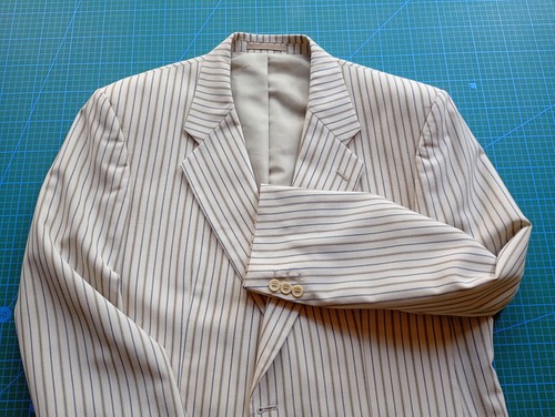 Gurteen 48r striped blazer - gurteen,