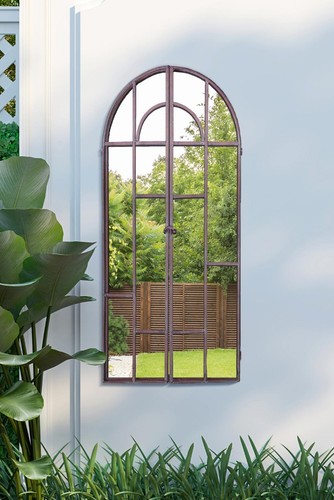 Metal rustic large - large, arched