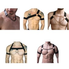 Men Chest Harness Elastic Body