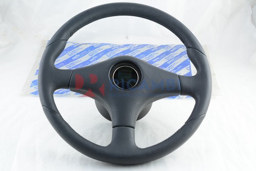 Leather steering wheel - leather,