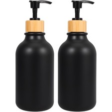  2 Pcs Handsoap Dispenser for Bathroom Shower Shampoo Pump Lotion Dispensers