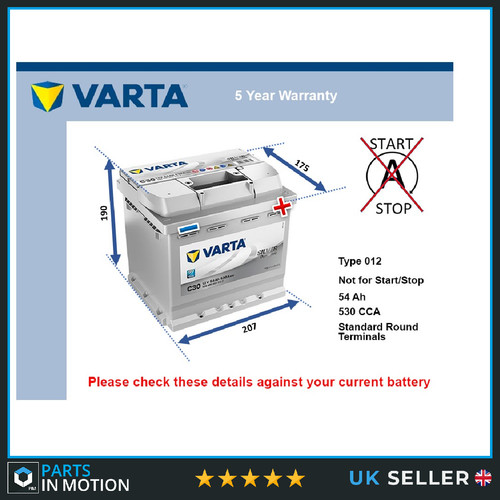Battery fits mazda mx5 2 - mx5,