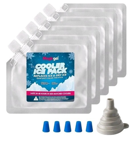 Magic gel reusable cooler ice - magic,
