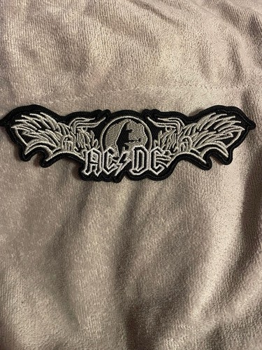 Acdc sew on embroidered - sew,