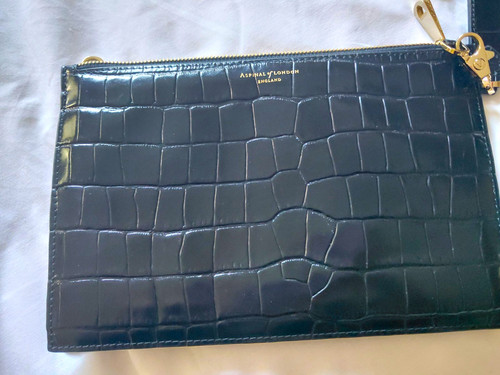Aspinal london black - aspinal, croc