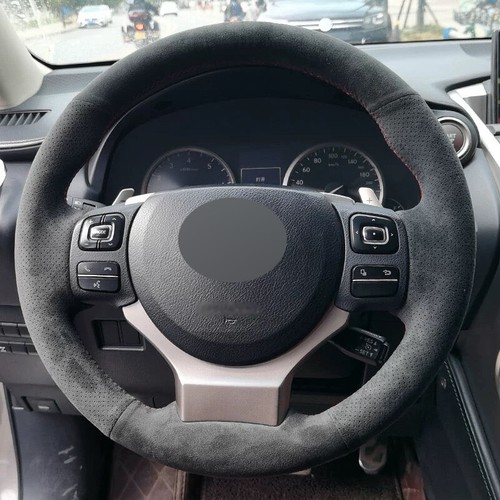 Alcantara steering wheel cover - alcantara,