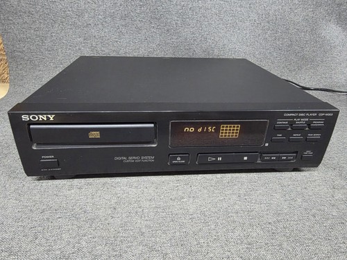 Vintage sony cdp - sony,