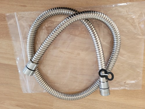 Triton crome shower hose - crome,