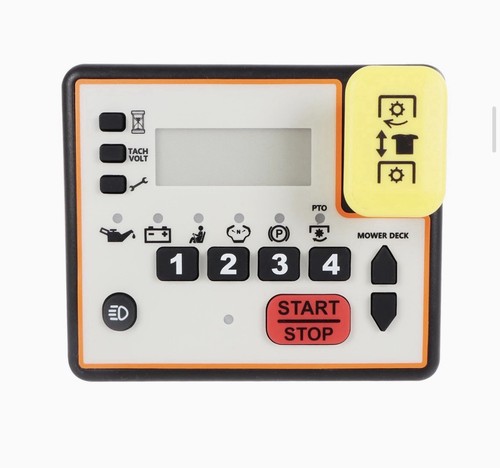 Spartan mower control - mower, panel