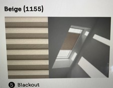 Velux Blackout Pleated Blind