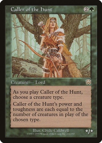 Mtg caller the hunt - of,
