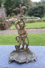 Antique Brass Figure Stick