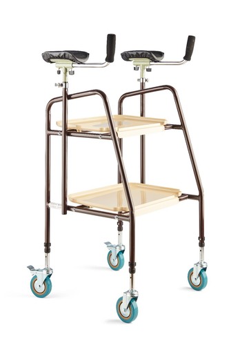 Mobility walker with - mobility, trays