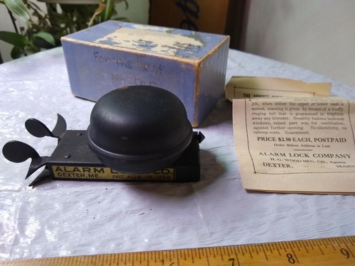 Abbott burglar alarm - alarm, &