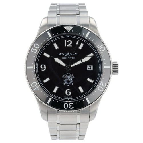 Mont blanc 1858 - black, dial