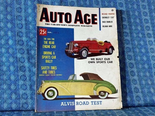 Aug 1953 auto age - auto,