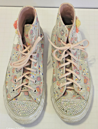 Llama bling shoes converse - bling,