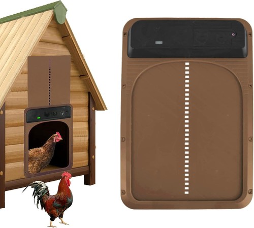 Automatic chicken coop door - chicken,