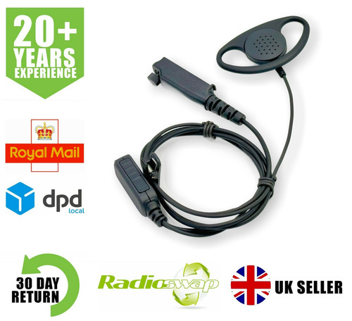 Shape earpiece with mic - earpiece, &
