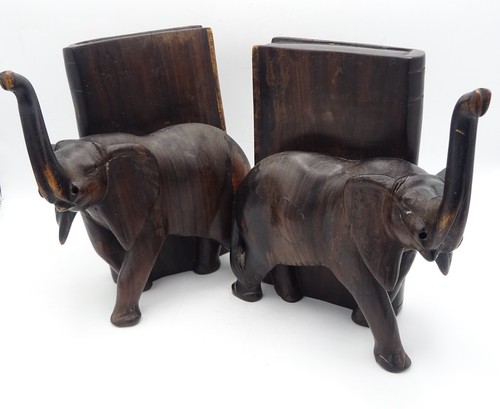 Vintage pair heavy hardwood - vintage, of