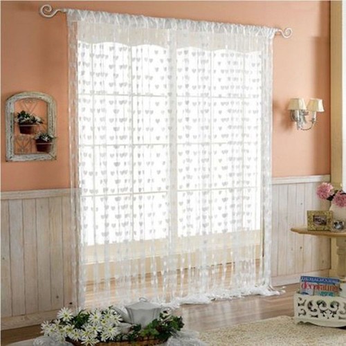 String curtain door home - string,