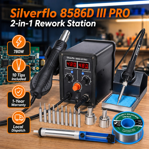 780w digital 1 - 1, soldering
