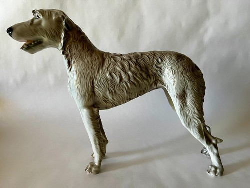 Porcelain dog nymphenburg - porcelain,