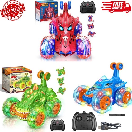 Spiderman stunt car remote - spiderman,