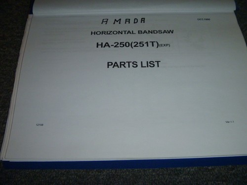 Amada 250 horizontal - (251t),