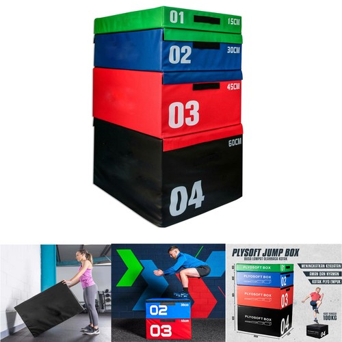 Plyometric jumping boxes - plyometric,
