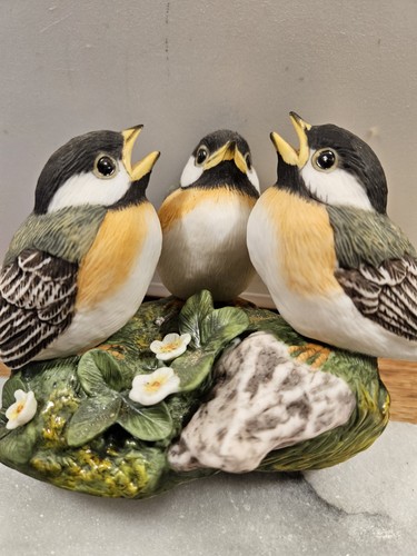 Franklin mint porcelain bird - franklin,