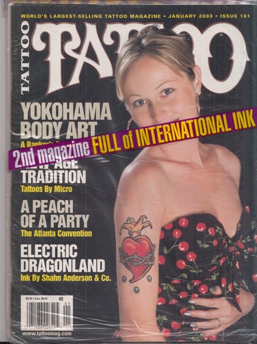 Tattoo magazine january 2003 - tattoo,