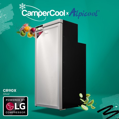 Silver campercool cc90 12v - 12v, 24v