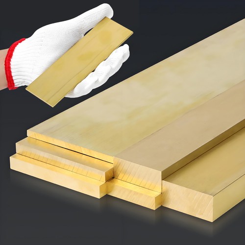 H59 brass flat - brass, bar