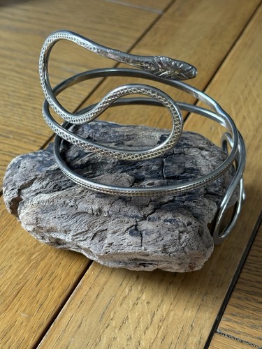 Vintage silver plated wrap - vintage,