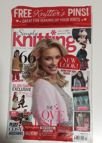 Simply knitting magazine - knitting, feb