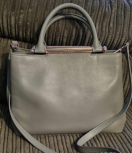 Ted baker grey - ted, leather