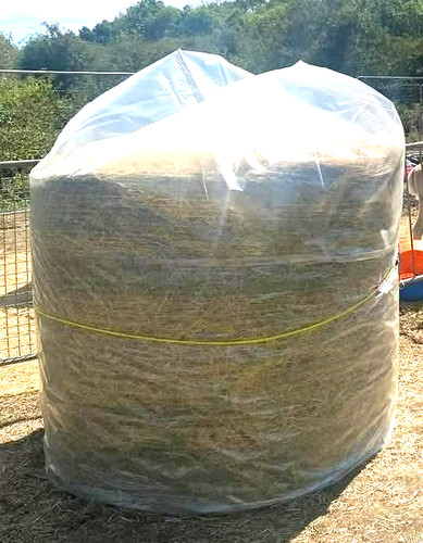 5ft hay straw big - straw, bag