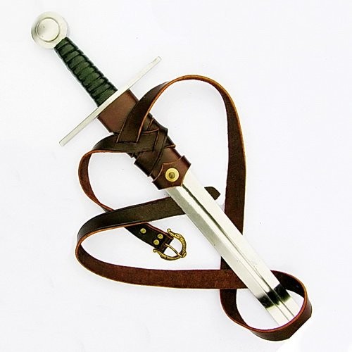 Viking leather weapon holder - viking,