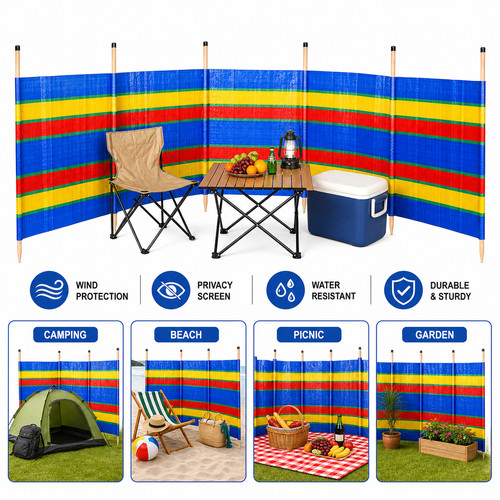 Outdoor beach windbreak - outdoor,