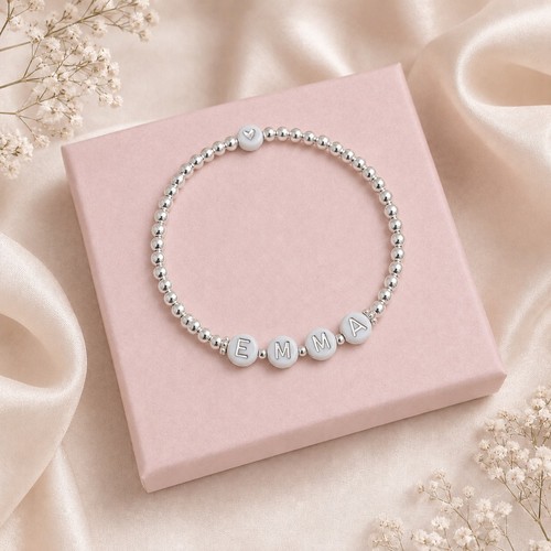 Personalised name bracelet - name,