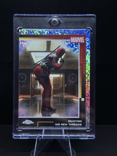 Topps chrome marvel deadpool - deadpool, &