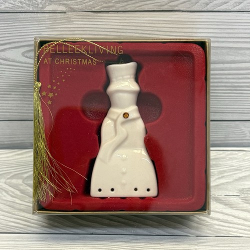 Belleek living top hat - hat, snowman