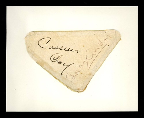 Cassius clay - clay, (muhammad