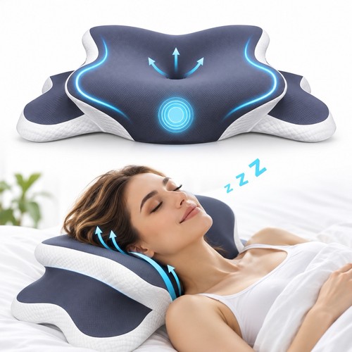 Ergonomic memory foam pillow - ergonomic,