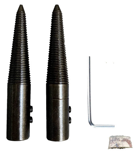 Tapered spindle threaded - spindle,