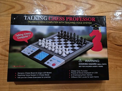 Talking chess professor - talking,