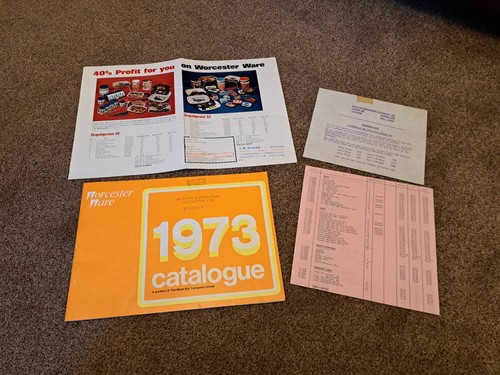 Rare vintage 1973 worcester - rare,